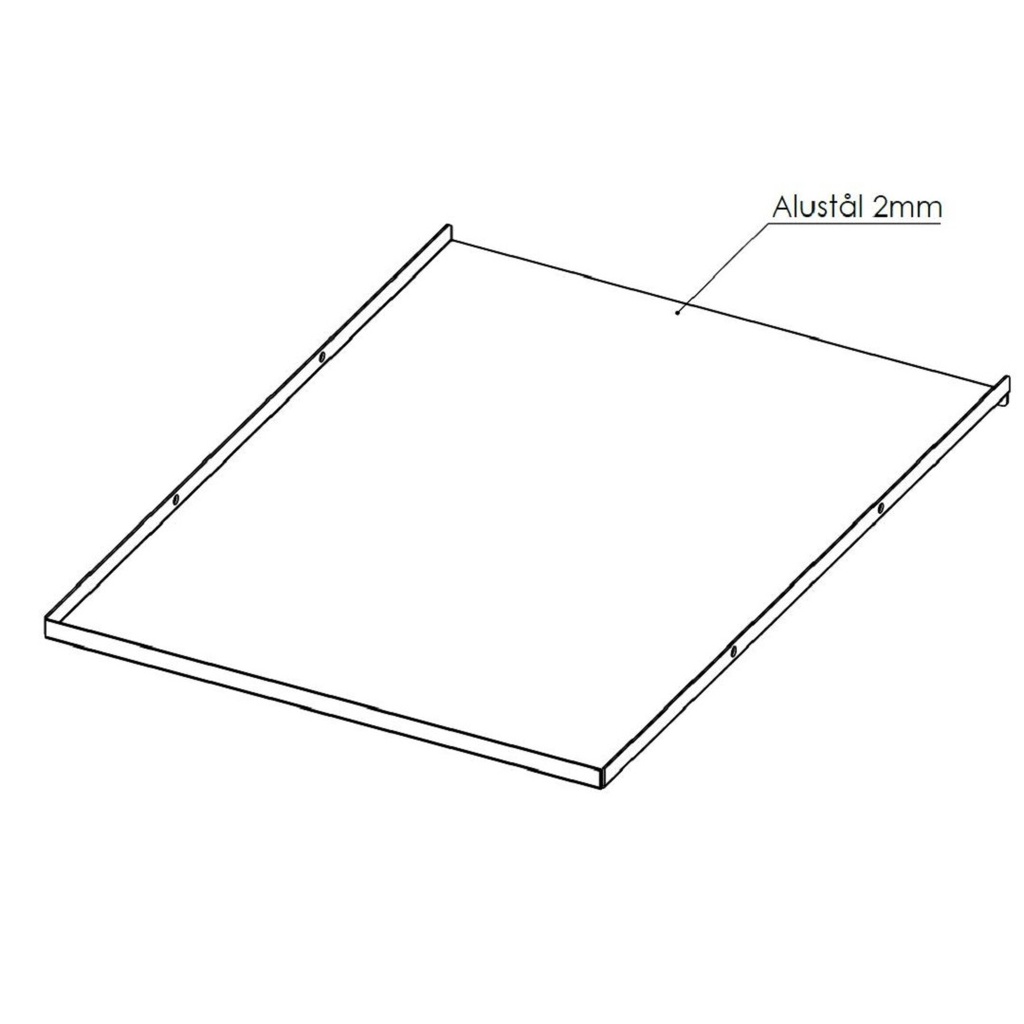 LOKK 50x70 3 sidor opp OptiShield® 