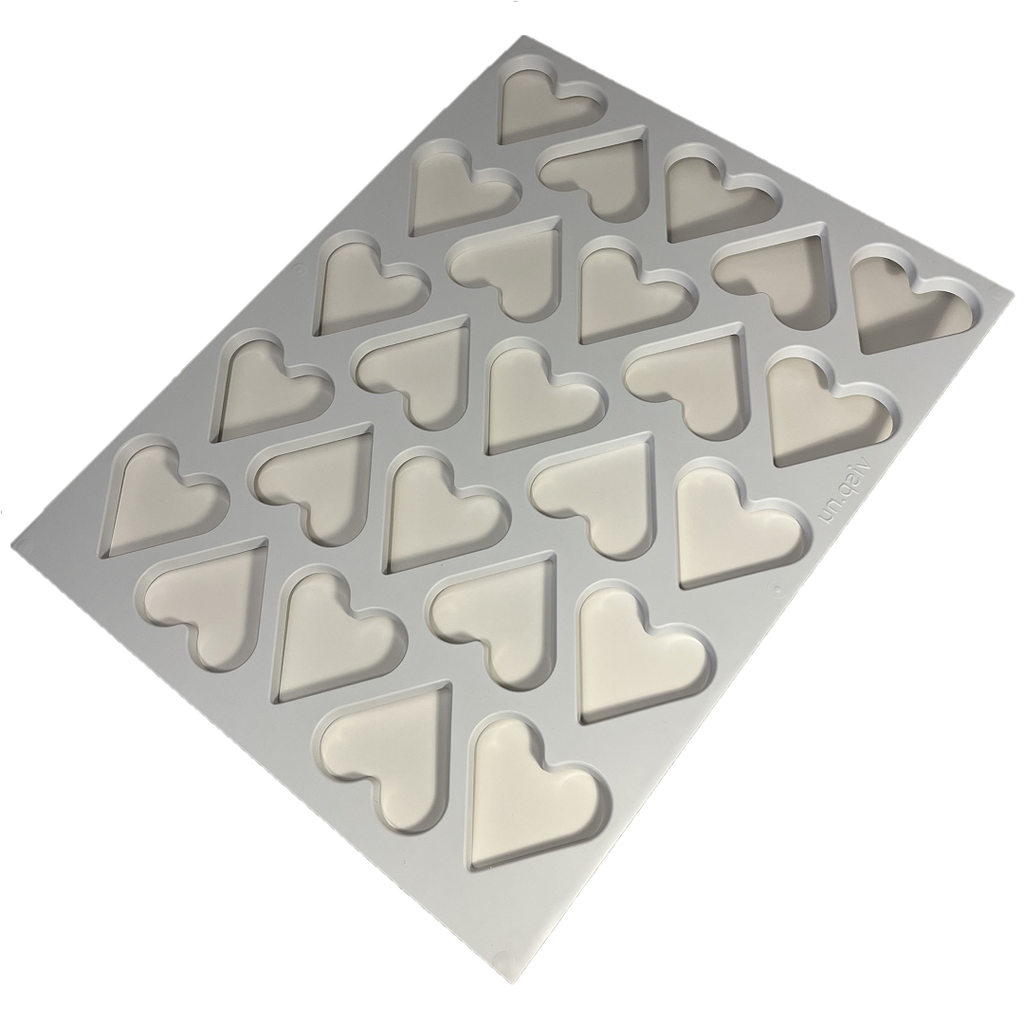 CUTTER 45x60 HEART 25x 75x98x10mm Plastic - 2st/paket