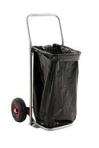 SÆKKEVOGN 125L Makslast 150kg GRÅlakkeret Usamlet 