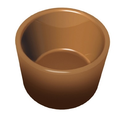 STEKPLATTA Pavoni Cookmatic RUND 25st ø35x25mm