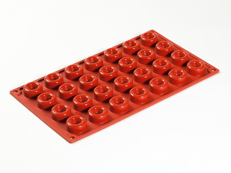 SILIKONFORM GN1/3 RUND SAVARIN 28st ø30mm