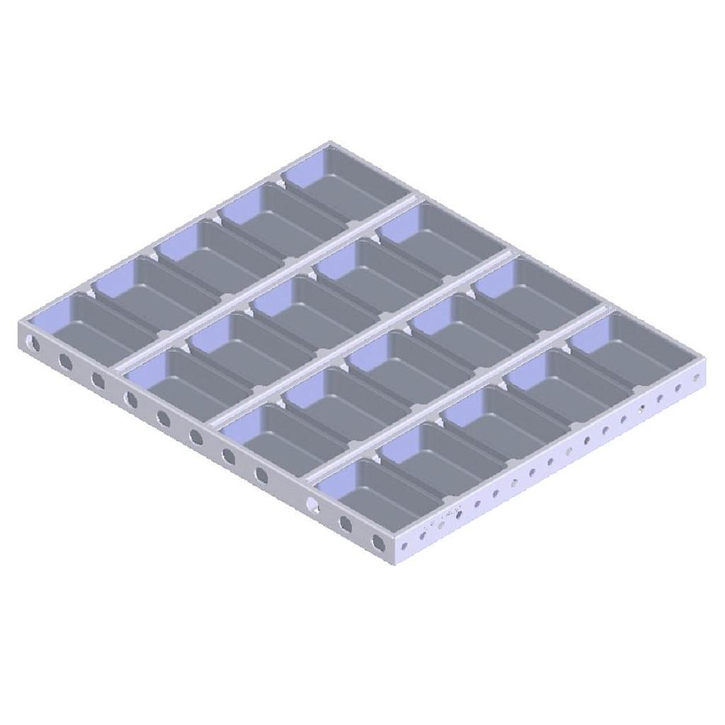 FORMSÆT 50x60 20x0,3L DD-type 130mm FOCACCIA MINI