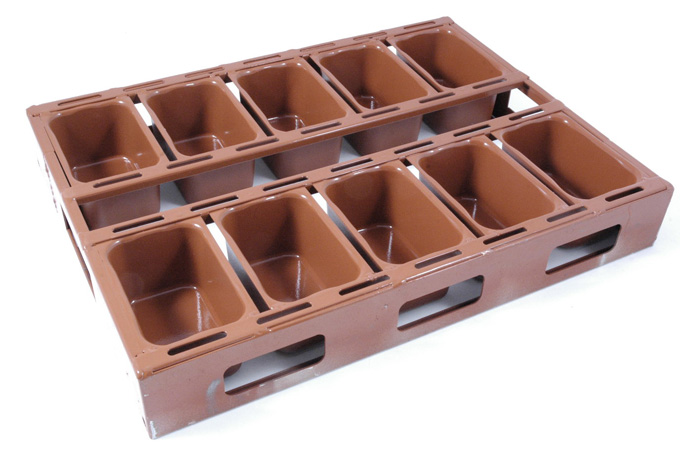 FORMSÆT 47x63 10x1,0L DD-type 145mm RilonElast