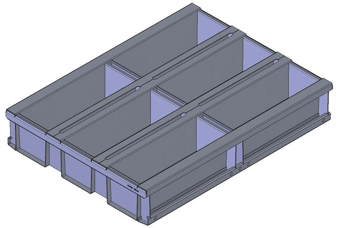 FORMSET 46x61 6x2,6L SL-typ 280mm RilonElast