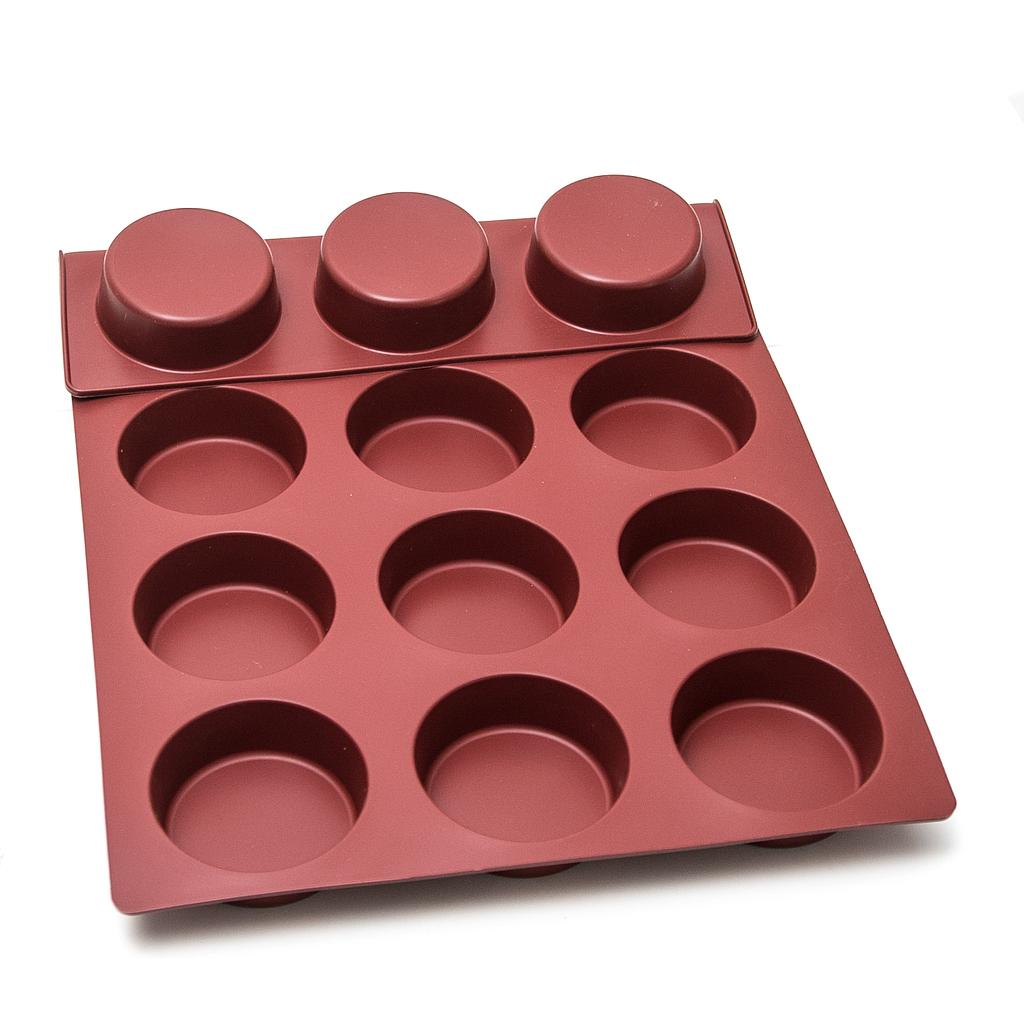 SILIKONMATTE 40x60 RUND 15stk ø100mm 