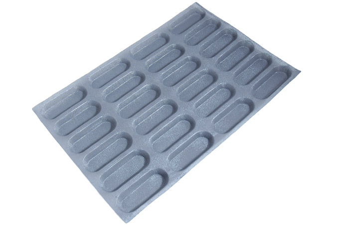 SILICONE MAT  40x60 RECTANGULAR 24st 130mm 