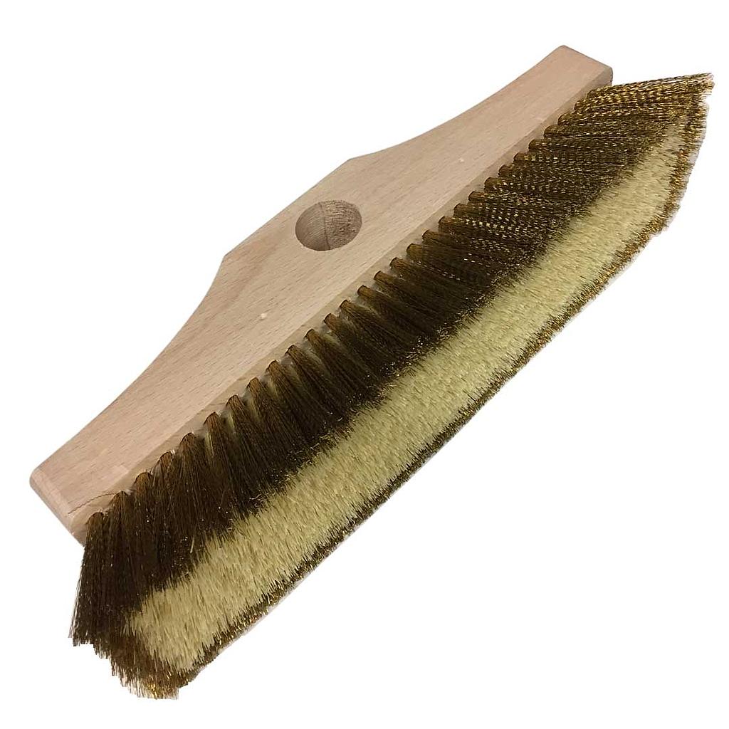 OVEN BRUSH Brass & Horsehair