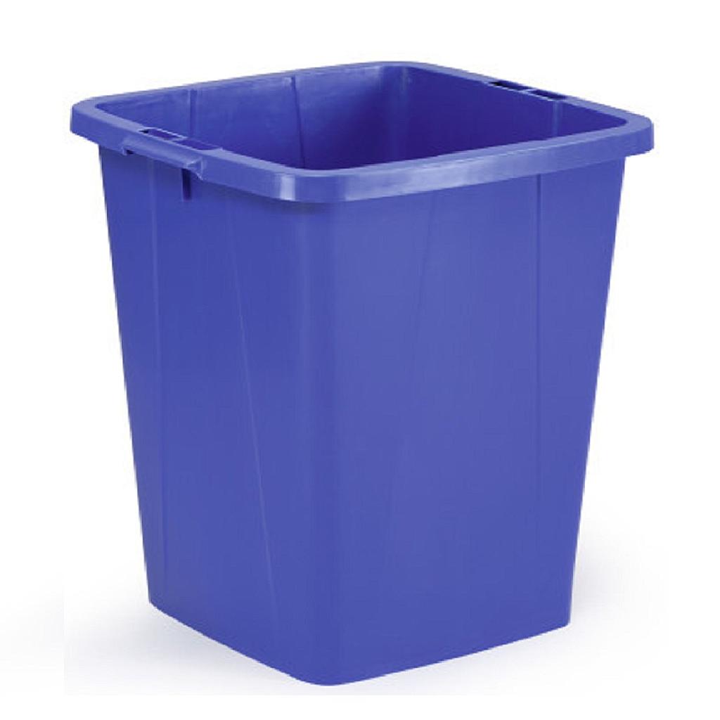BIN 90L SQUARE BLUE