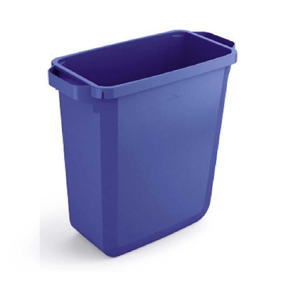 BIN 60L RECTANGULAR BLUE