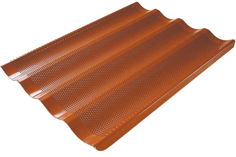 FLUTED TRAY 46x76 4 BAGUETTE RilonElast