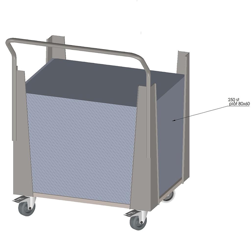 PLÅTVAGN 60x80 LÅG 