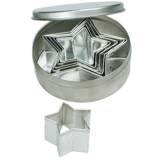 [PI-STP65] UTSTICKARE STJÄRNA 6-set