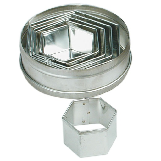 [PI-STP55L] CUTTER HEXAGON 6-set