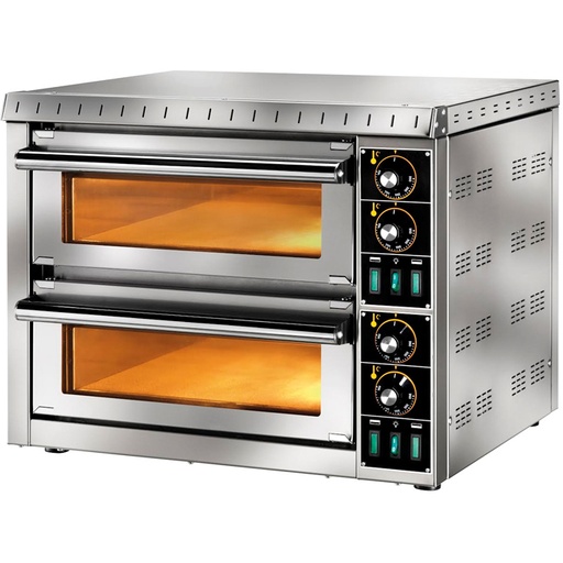 [GA-FORMD11MN230] PIZZA OVEN 2-DECK GAM ATLAS 1+1