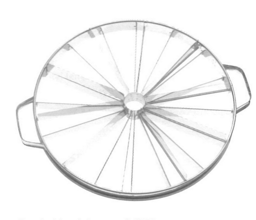 [LA-33544] KAKEDELER ø320mm 12/16-biter Rustfritt stål 