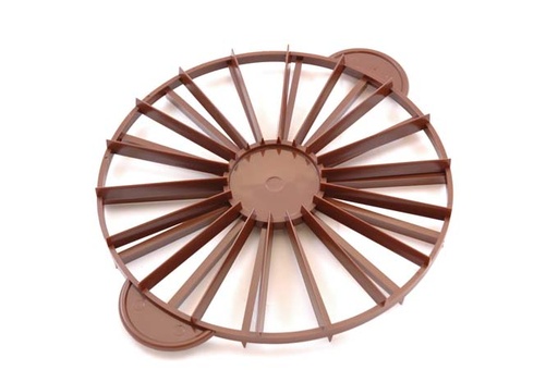 [LA-33567] LAGKAGEDELER ø265mm 14/18-biter Plast 