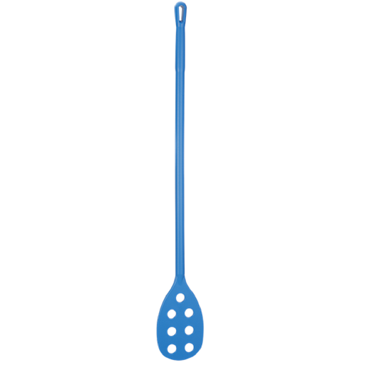 [VK-70143] SCRAPER PADDLE with holes 1200mm Metal detectable BLUE