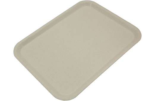 [VO-4333-03] SERVING TRAY LUNCH 33x43 Bone WHITE **OUTLET**