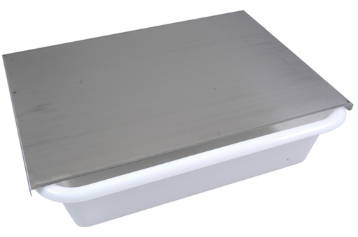 [LIRX-Deckel-W] LID to 25L bin 3-sided 1 long side open