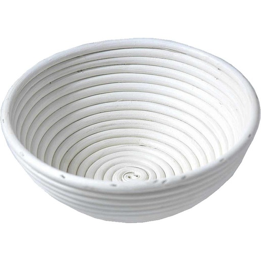 [BM-RB02] PROOFING BASKET BANNETON Rattan ROUND 1,7L