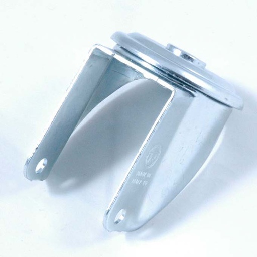 [TR-050708] HJULGAFFEL ø100mm Centerhul Galvaniseret stål