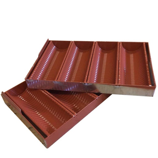 [DDRX-14792-re] TIN SET 50x31 4x2,3L DD-type 300mm Spiral loaf RilonElast