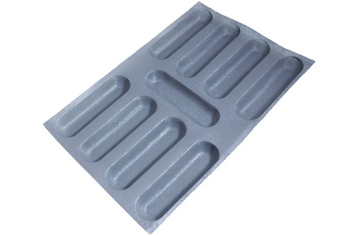 [MA-010794] SILIKONMATTA 40x60 BAGUETTE 9st 230mm 