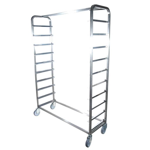 [SRRX-BRW10-120] BREAD TROLLEY 120x40 10-rung 
