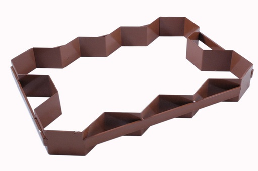 [BFRX-7514-re] BRØDRAMME 45x60 HØY HEXAGONBRØD 11stk RilonElast