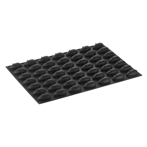 [PI-PX073] SILICONE MOULD 40x60 QUENELLE 49pcs 66mm 