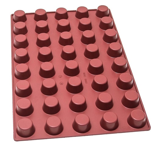 [MA-000602] SILICONE MAT 40x60 MUFFIN 40st ø49mm  